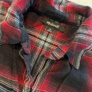 GUC Madewell Plaid Tunic Top (XS)